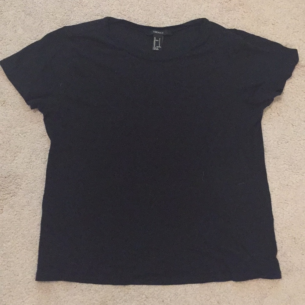 🖤plain black tee🖤